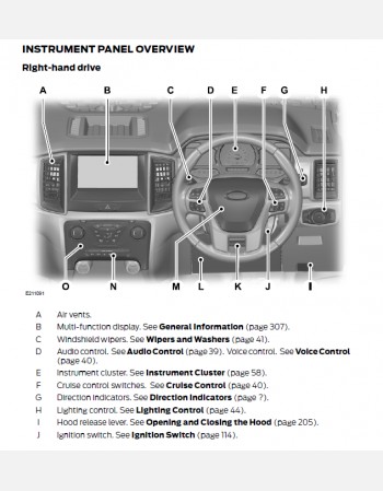 ford everest 2016 2017 2018 owners manual